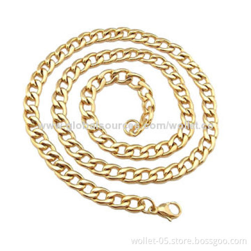 Fashionable Jewelry Chains for Promotional Gifts, Made of Stainless Steel with High Polished